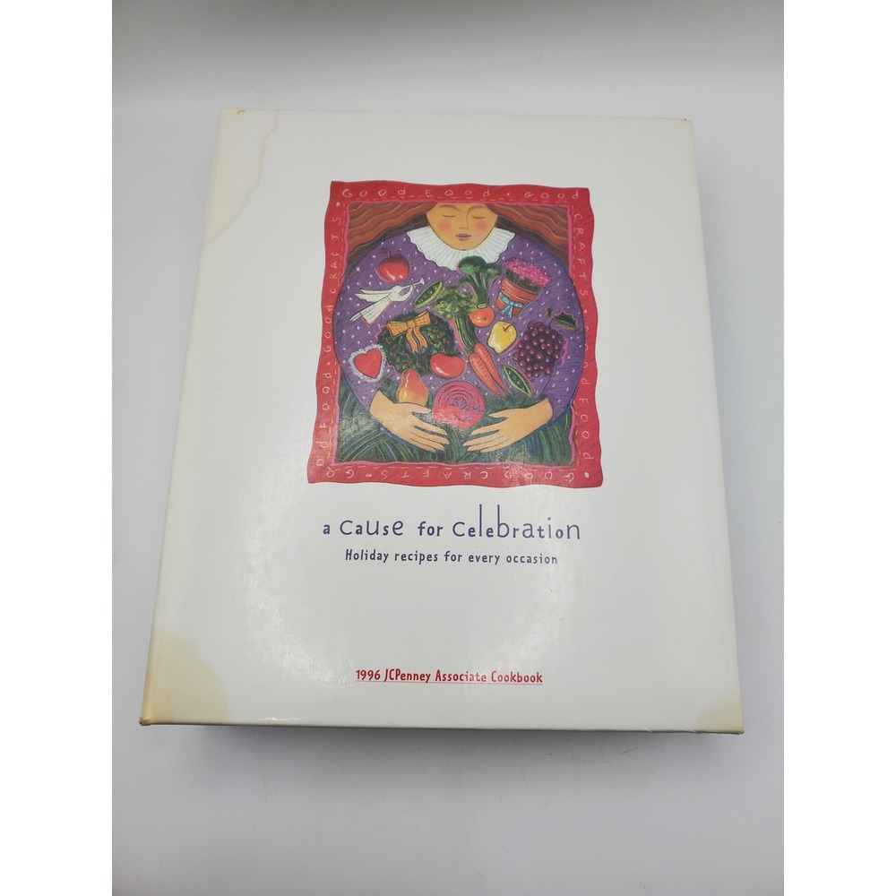 Vintage 1996 JCPenney Associate Cookbook: A Cause for Celebration